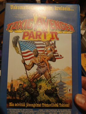 Toxic avenger 2 vhs
