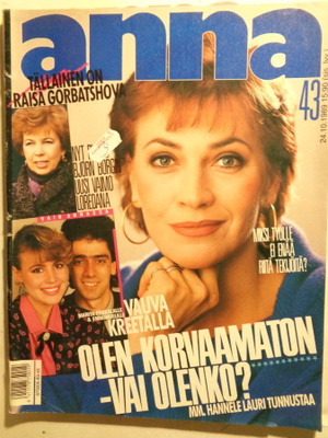 Anna lehti Nro 43/1989 (29.11)