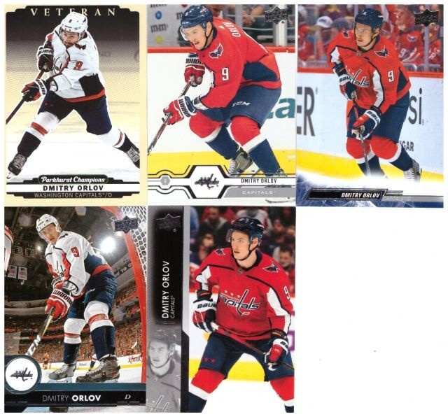5 x DMITRY ORLOV Washington Capitals