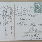 Neljä tonttua oksalla tyynyt mukanaan, pipareitakin, p. 1929 - pikkukuva 2