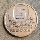 38 kpl Suomi 5 mk jäänmurtaja kolikoita - pikkukuva 1