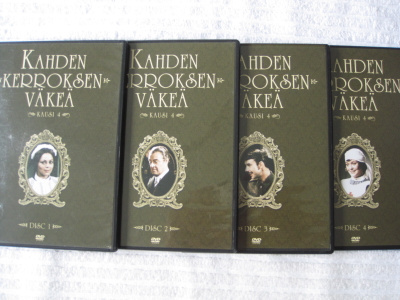 KAHDEN KERROKSEN VÄKEÄ kausi 4 (4 X DVD)