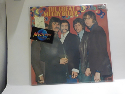 THE GREAT MOODY BLUES - S/ T M-/M- 2LP