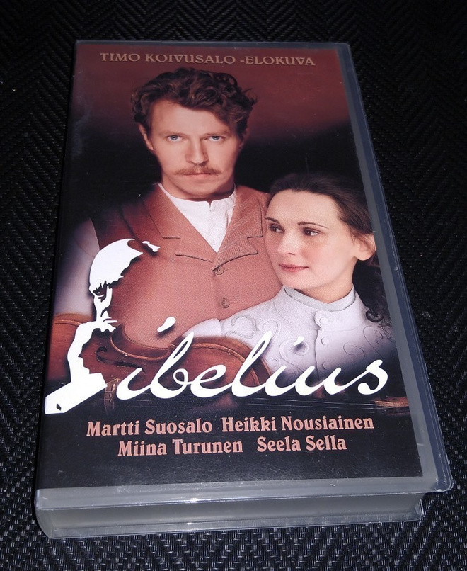 SIBELIUS  VHS DRAAMA