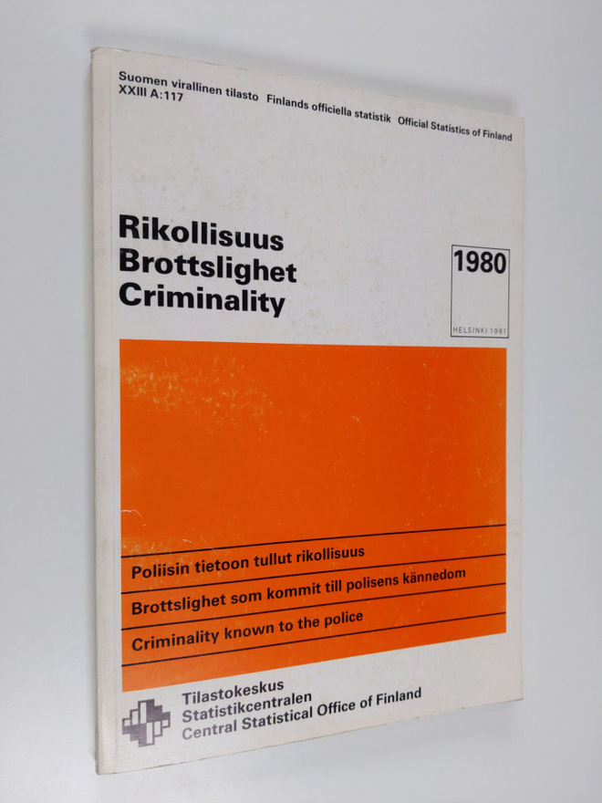 Rikollisuus = Brottslighet = Criminality, 1980 : Poliisin...