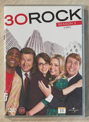 30 Rock: Kausi 2 (2007-2008) 3DVD