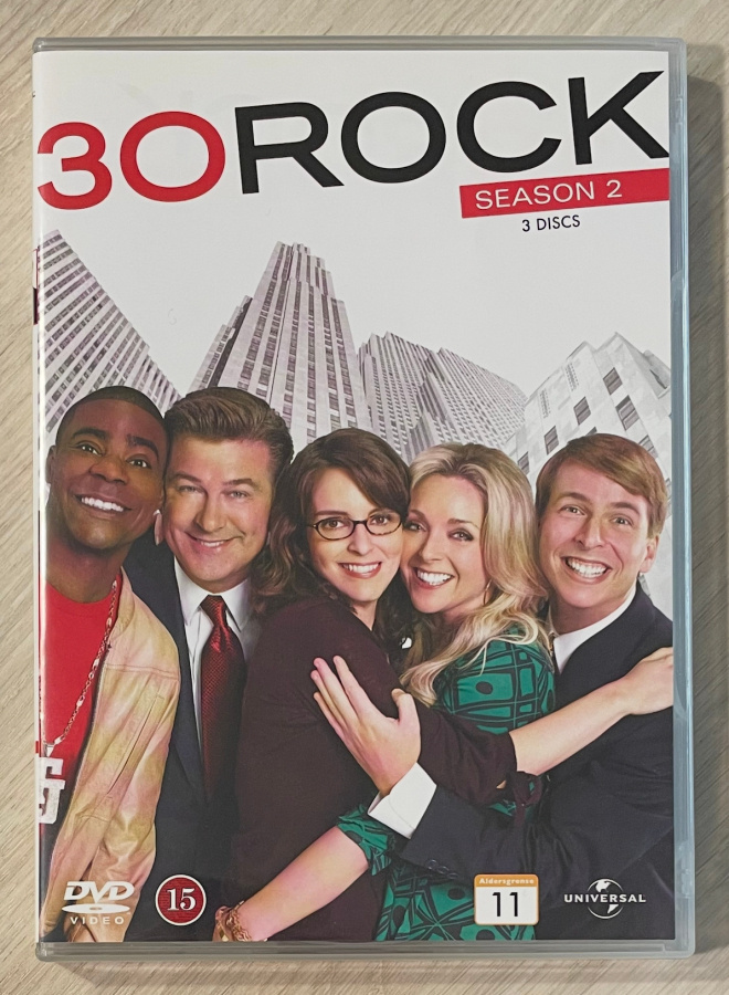 30 Rock: Kausi 2 (2007-2008) 3DVD