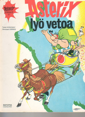 Uderzo: Asterix - LYÖ VETOA (1-painos 1973)