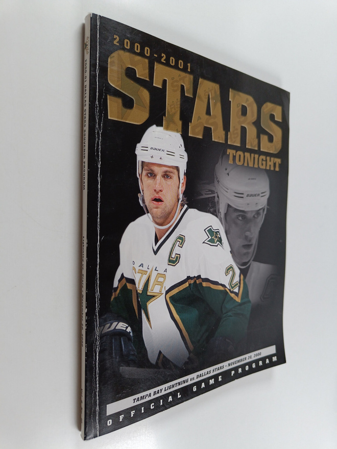 2000-01 Dallas stars souvenir program, vol. 8, no. 10 : l...