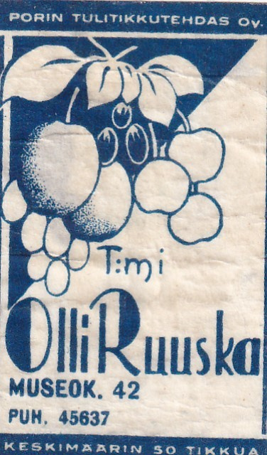 T:mi Olli Ruuska , Museok. 42    7/14