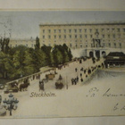 Stockholm, Kuninkaanlinna, silta, hevosia, p. 1901 -> Suomi - pikkukuva 1