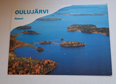 Oulujärvi, ilmakuva, kulkematon