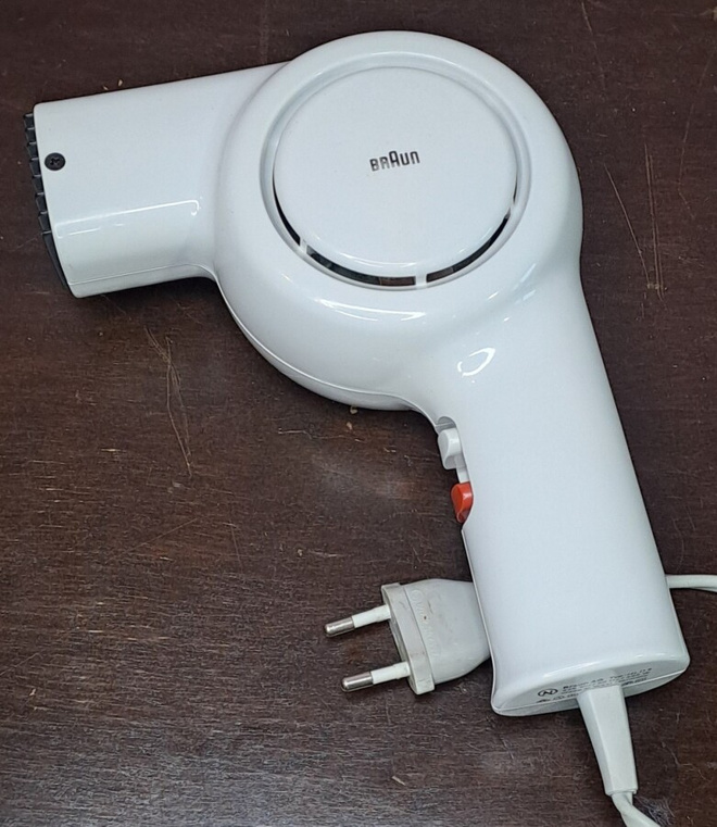 Braun HLD6, vintage-fööni