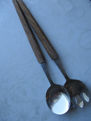 SALAATINOTTIMET TERÄS / TEAK JAPAN