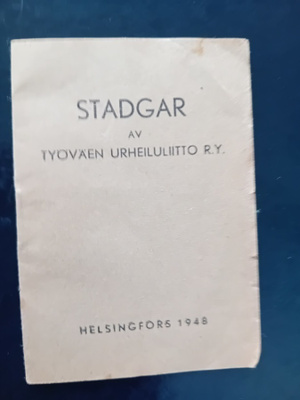 stadgar av työväen urheiluliitto r y