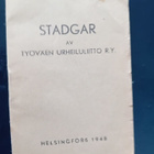 stadgar av työväen urheiluliitto r y - pikkukuva 1