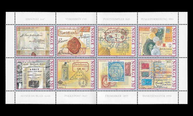 Norja 1189-96hb ** Norwex 97 vihkolehti (1995)