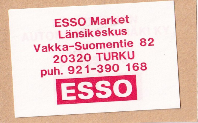 Turku, ESSO Market Länsikeskus   b432