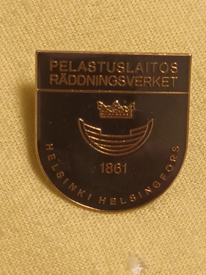 Pelastuslaitos Räddningsverket Helsinki Helsingfors 1861
