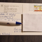 Signeerattu taiteilijakortti/ ystävänpäiväkortti J. Koivunen - pikkukuva 2