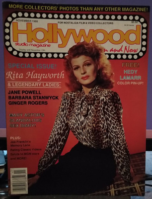 Hollywood Then and Now 1988 volume 21 no 11