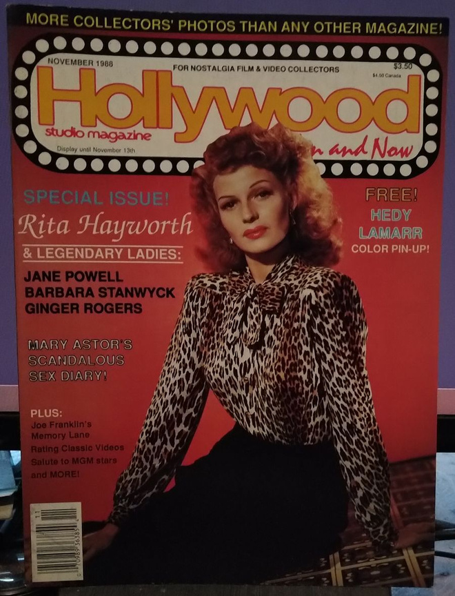 Hollywood Then and Now 1988 volume 21 no 11