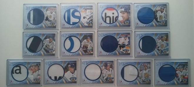 Leijonat Jersey, Signature, ja numeroidut kortit alk.2 €/kpl