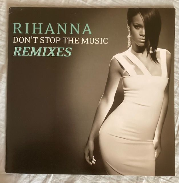 Rihanna: Don't Stop The Music. Remixes. 2x12'' Promo.