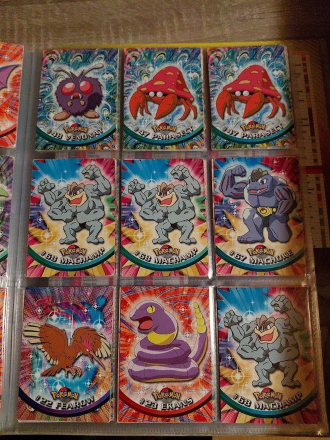 Pokemon topps kortteja 90kpl erä6