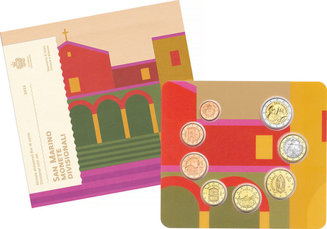 SAN  MARINO Rahasarja  2022 3,88 €