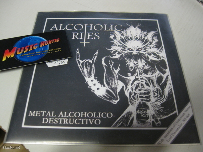ALCOHOLIC RITES-METAL ALCOHOLICO DESTRUCTIVO UUSI 7'' SINGLE
