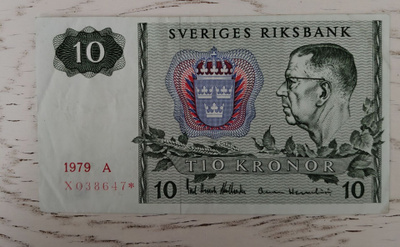 10 kruunua 1979 *