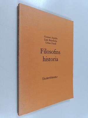 Gunnar Aspelin : Filosofins historia