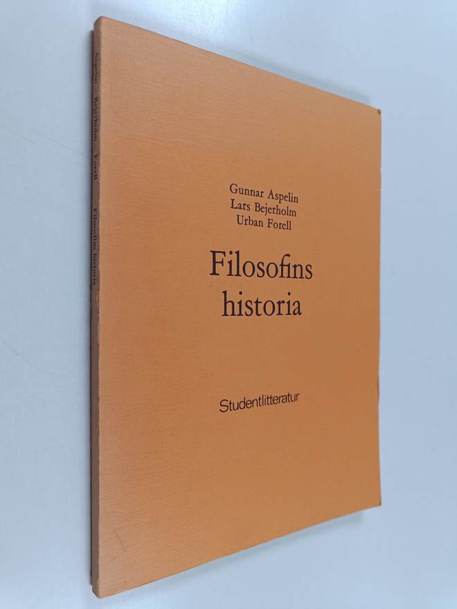 Gunnar Aspelin : Filosofins historia