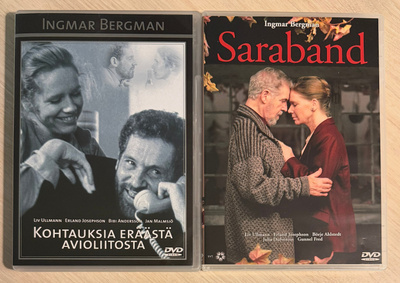 Bergman: Kohtauksia eräästä avioliitosta & Saraband (3DVD)