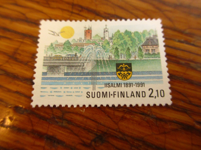 suomi pm 2,10 1991 iisalmi ei leimaa