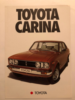 Myyntiesite - Toyota Carina - 4/1976