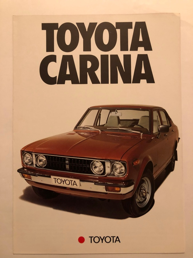 Myyntiesite - Toyota Carina - 4/1976