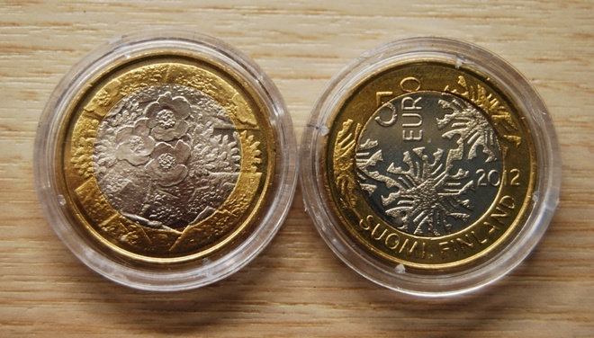 Suomi 5 € 2012 Kasvisto - Jääleinikki