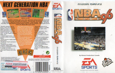 nba live 96 (78 515) k PELIT sega mega drive ,kotelo+oh