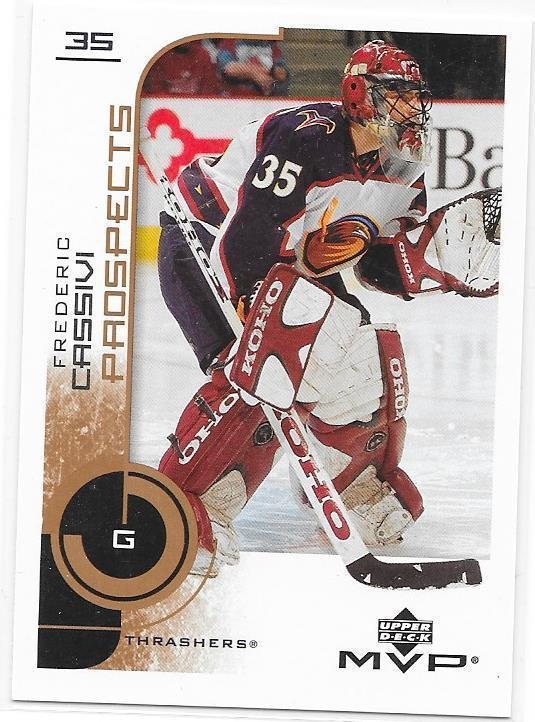 2002-03 Upper Deck MVP #193 Frederic Cassivi Atlanta MV