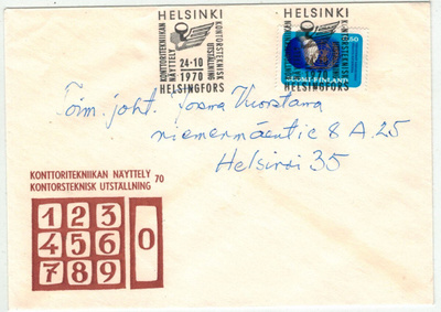 1970 konttoritekniikan näyttely