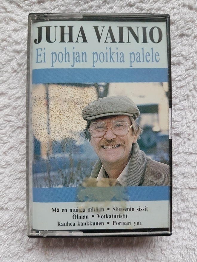 Juha Vainio – Ei Pohjan Poikia Palele C-KASETTI