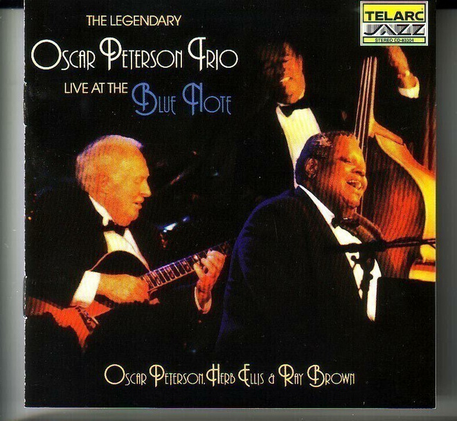 cd, The Oscar Peterson Trio - Live at the Blue Flote [jazz]
