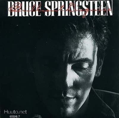 BRUCE SPRINGSTEEN::BRILLIANT DISGUISE / LUCKY MAN:VINYYLI 7"
