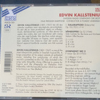 Edvin Kallstenius: Dalarapsodi, Sångoffer, Symfoni 2 cd - pikkukuva 2