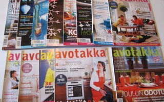 Avotakka lehtiä ihania vanhoja, 38 numeroa