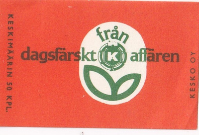 Kesko, från dagsfärskt affären , s75