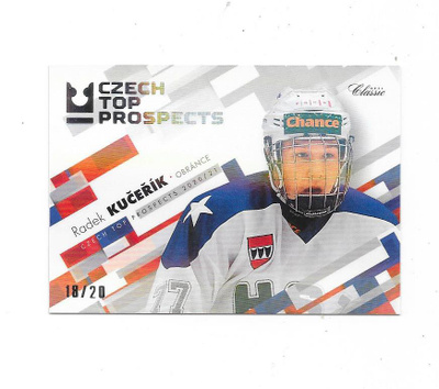 2021 Czech Prospects #2 Radek Kucerik Presov Ässät / 20