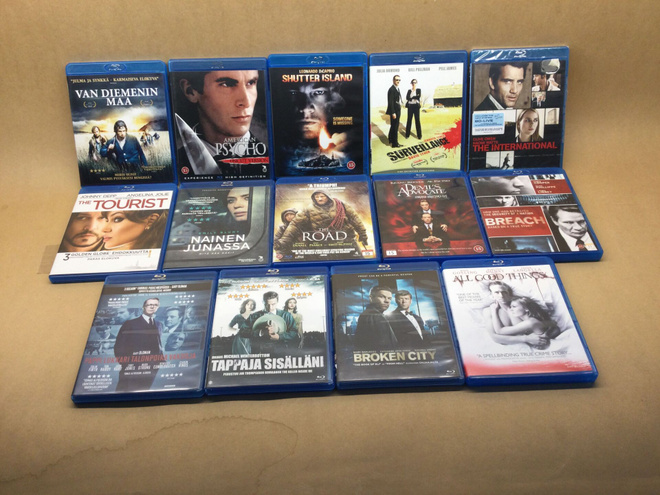 Jännityselokuvia 14 kpl Blu-ray